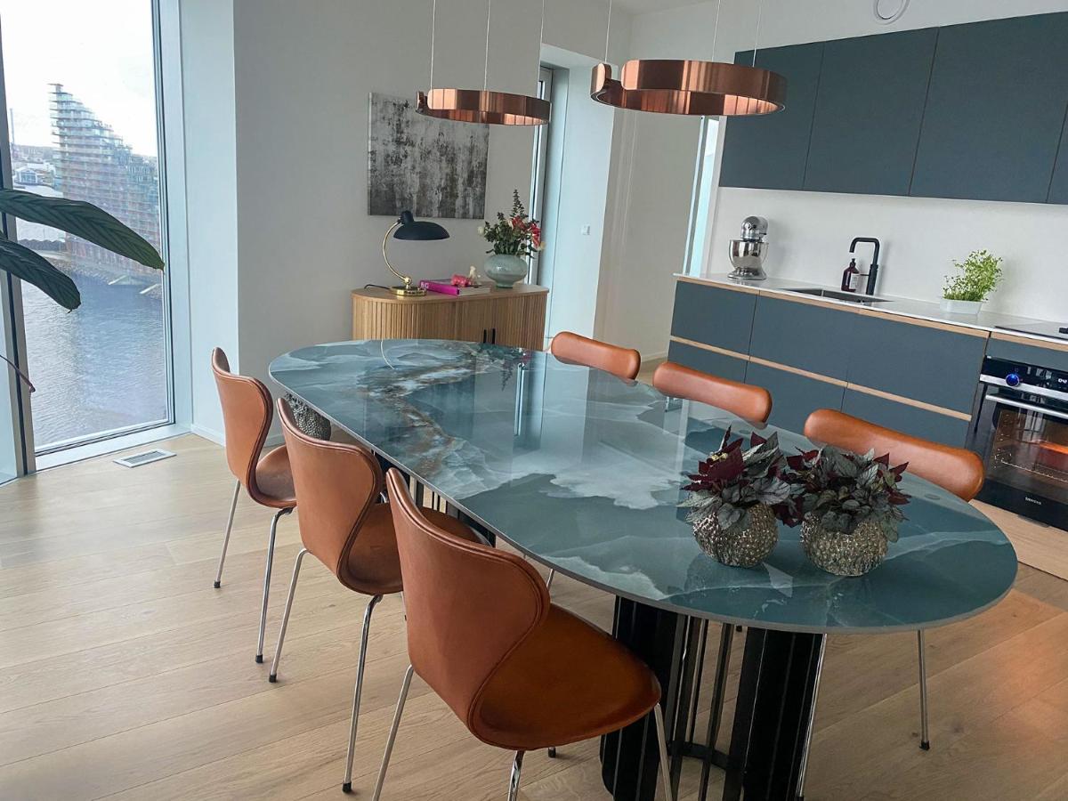 אורהוס Amazing Sea View Apartment מראה חיצוני תמונה